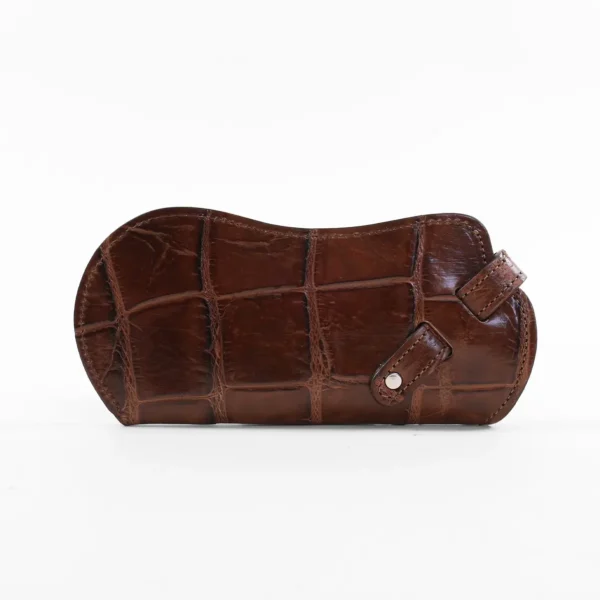 No. 2 Eyeglass Case – American Alligator – 001