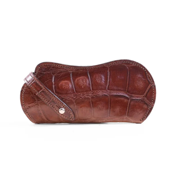 No. 2 Eyeglass Case – American Alligator – 001