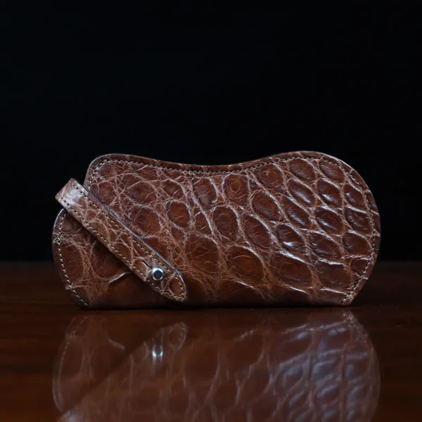 No. 2 Eyeglass Case – American Alligator – 001