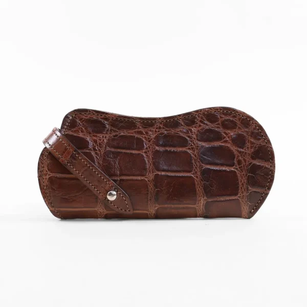 No. 2 Eyeglass Case – American Alligator – 001