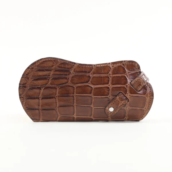 No. 2 Eyeglass Case – American Alligator – 002