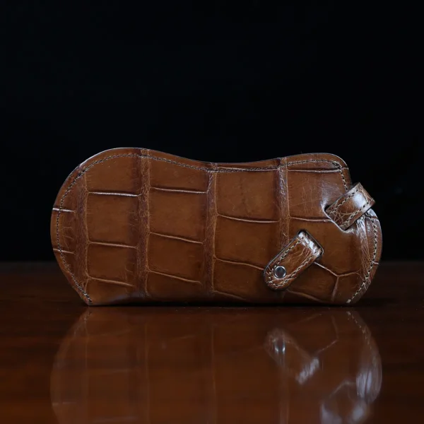 No. 2 Eyeglass Case – American Alligator – 002