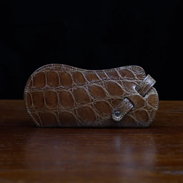 No. 2 Eyeglass Case – American Alligator – 002