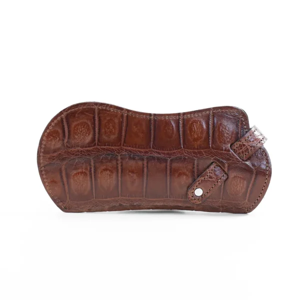 No. 2 Eyeglass Case – American Alligator – 002