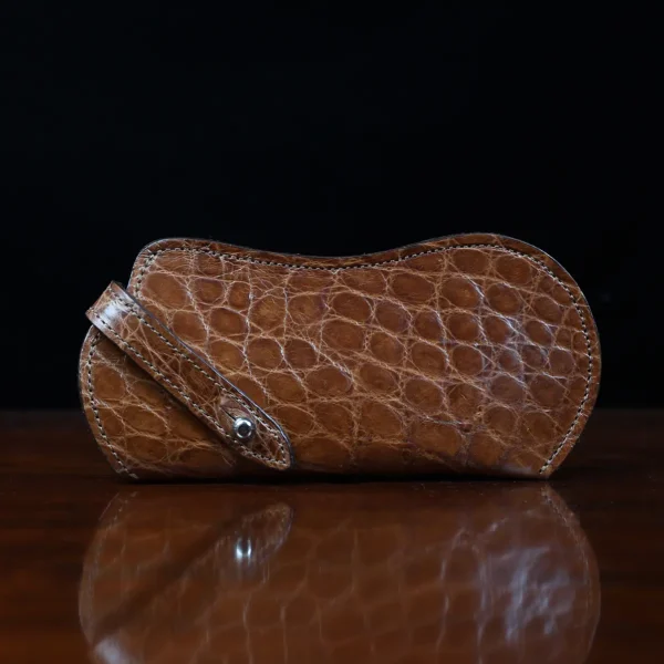 No. 2 Eyeglass Case – American Alligator – 002
