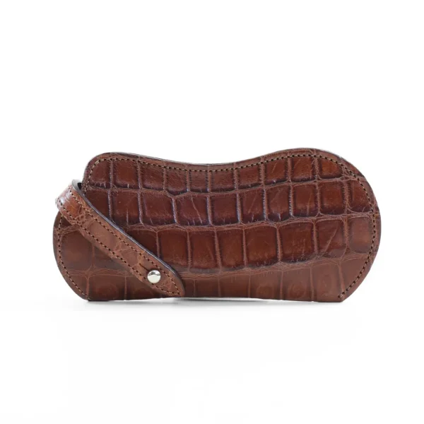 No. 2 Eyeglass Case – American Alligator – 002