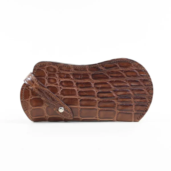 No. 2 Eyeglass Case – American Alligator – 002