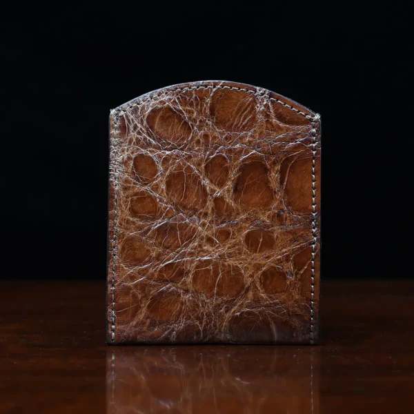 Front Pocket Wallet – American Alligator  – 003