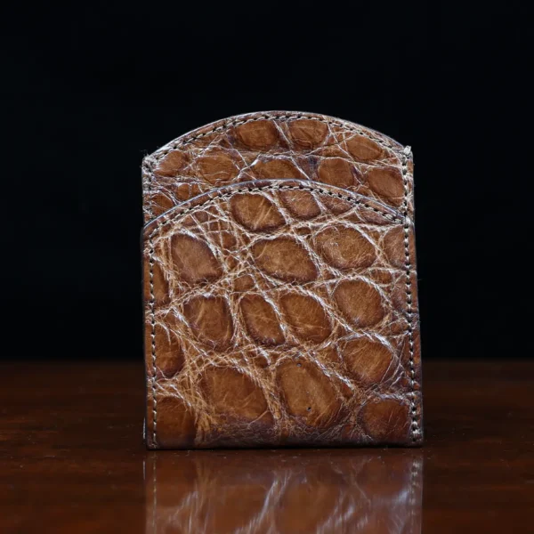 Front Pocket Wallet – American Alligator  – 003