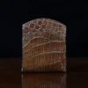 American Alligator front pocket wallet, showing the front - id 001