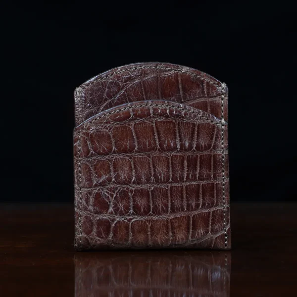 Front Pocket Wallet – American Alligator – 001