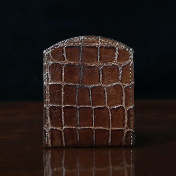 Front Pocket Wallet – American Alligator – 002