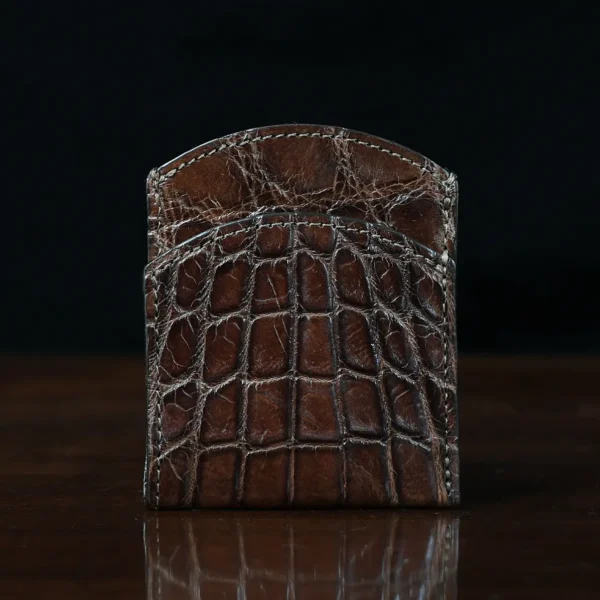 Front Pocket Wallet – American Alligator – 002