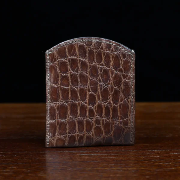 Front Pocket Wallet – American Alligator  – 003