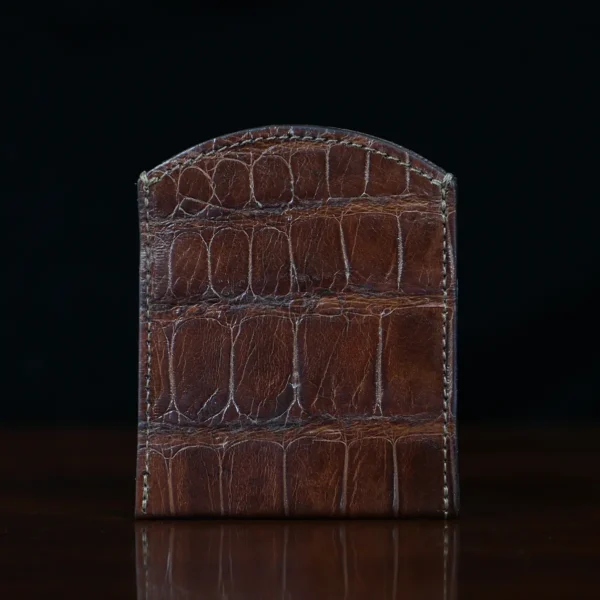 Front Pocket Wallet – American Alligator  – 003