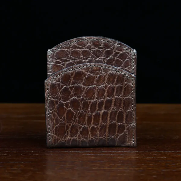 Front Pocket Wallet – American Alligator  – 003