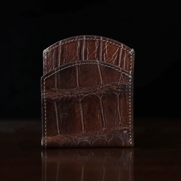 Front Pocket Wallet – American Alligator  – 003