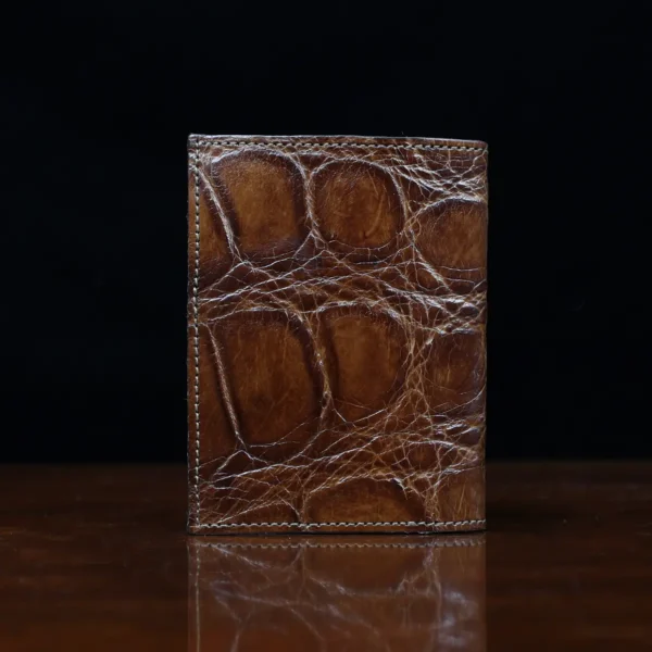 No. 2 Card Wallet – American Alligator – 001