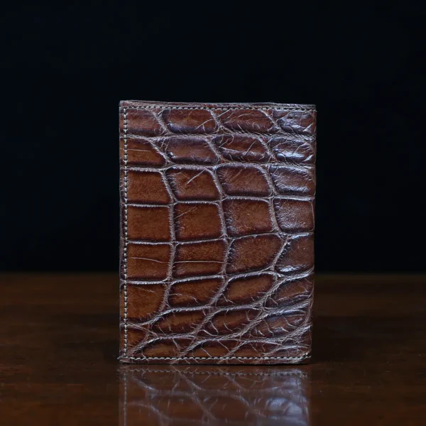 No. 2 Card Wallet – American Alligator – 001