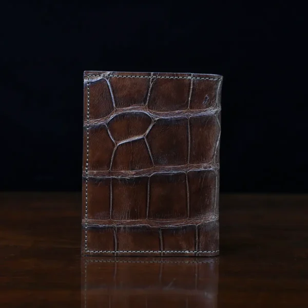 No. 2 Card Wallet – American Alligator – 001