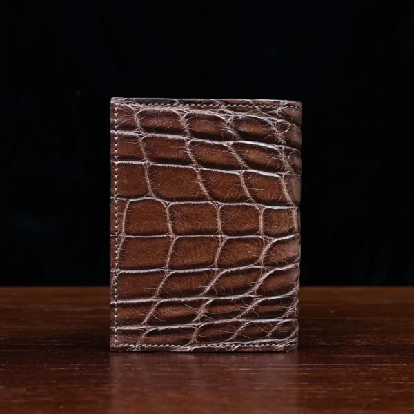 No. 2 Card Wallet – American Alligator – 001