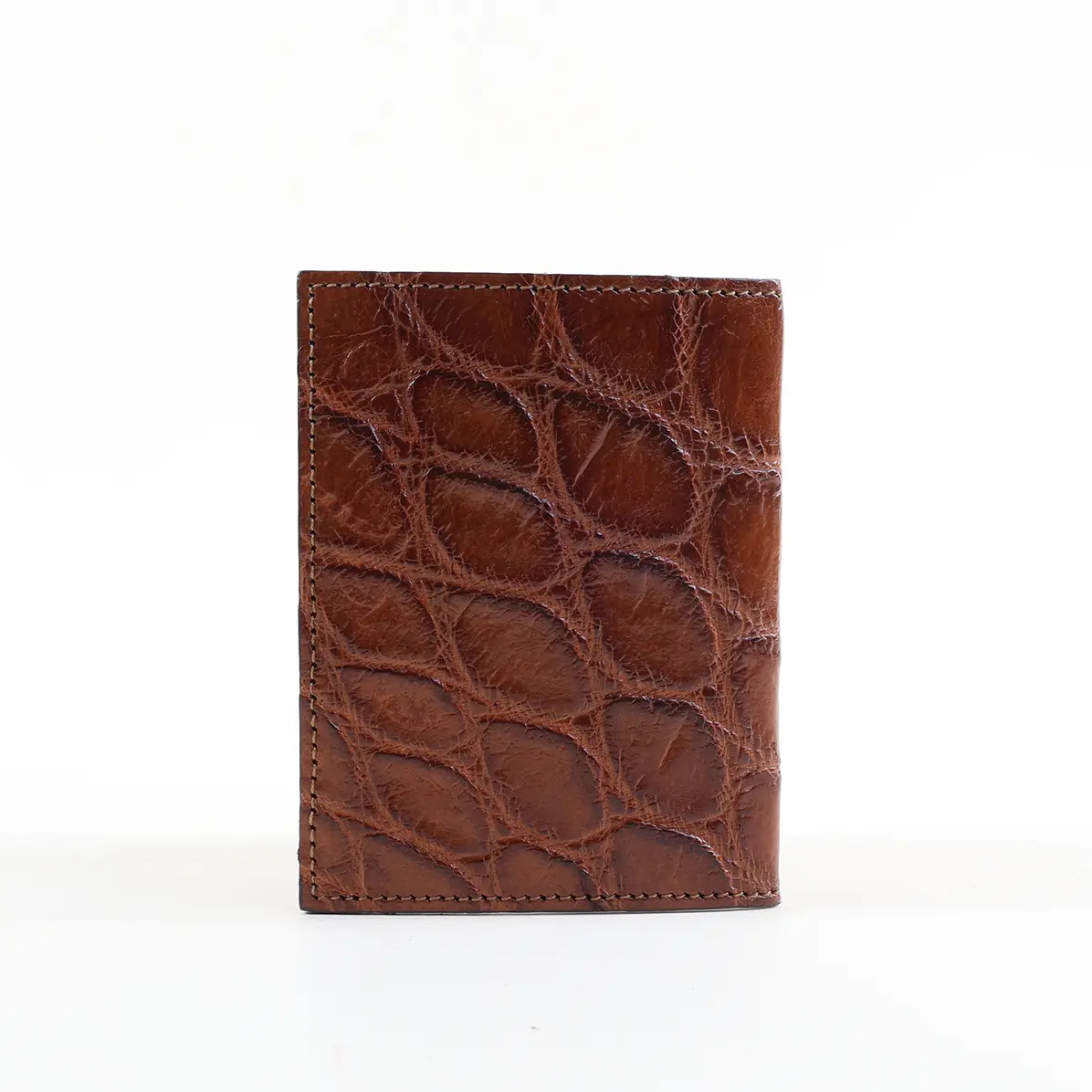 View larger image of No. 2 Card Wallet - American Alligator - 001 - No2 Cardwallet Alligator 001 Back View
