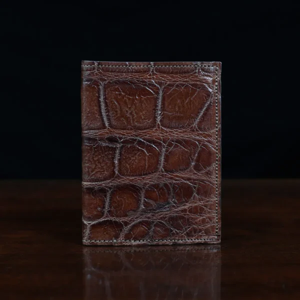 No. 2 Card Wallet – American Alligator – 001