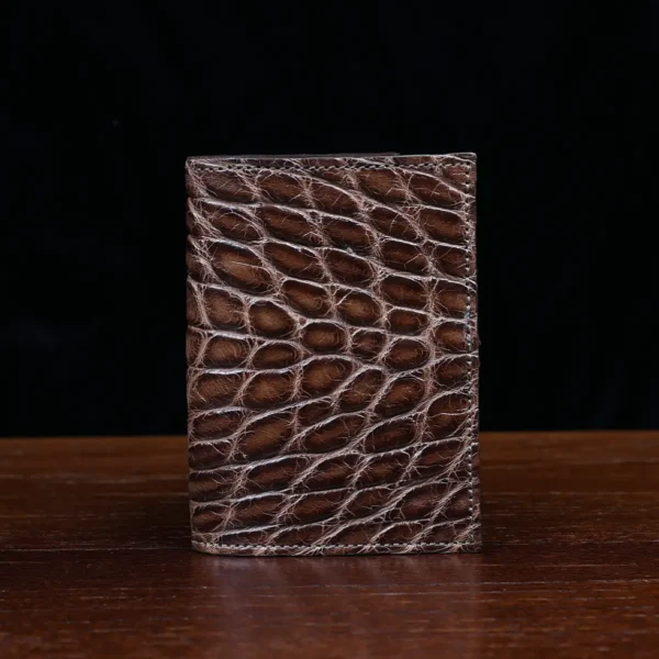 No. 2 Card Wallet – American Alligator – 001