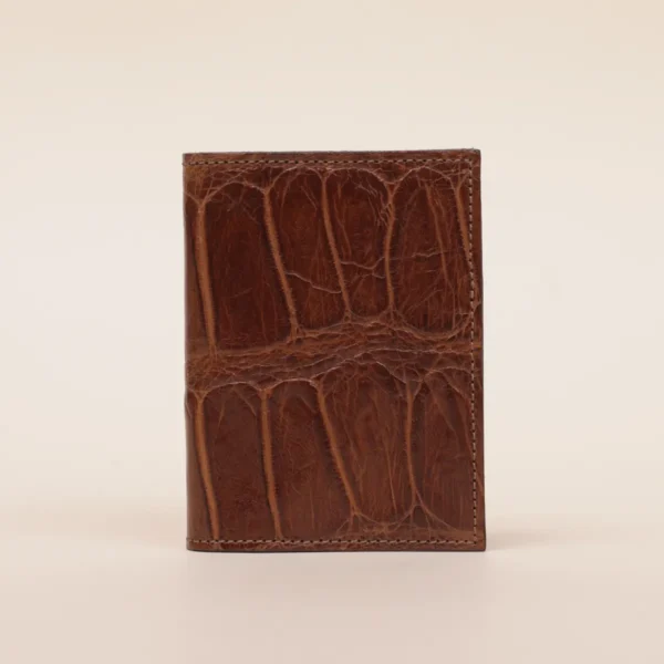 No. 2 Card Wallet – American Alligator – 001