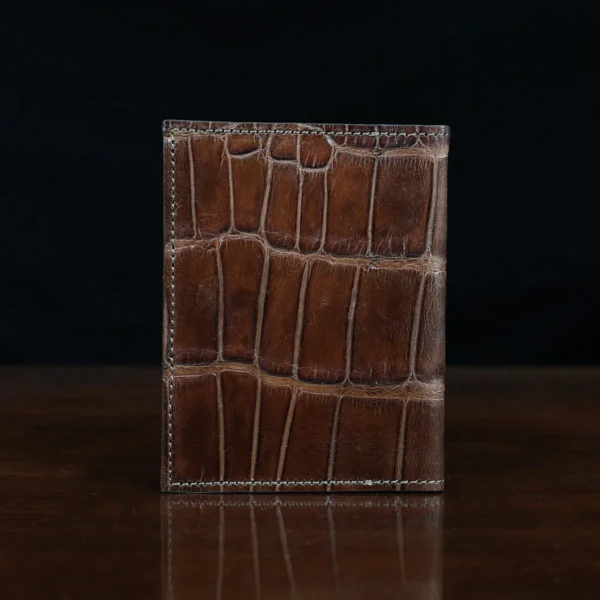 No. 2 Card Wallet – American Alligator – 002