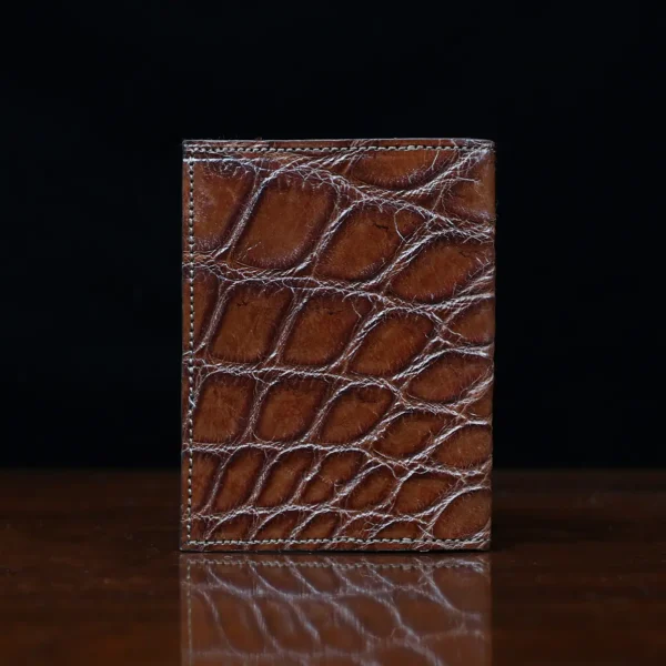 No. 2 Card Wallet – American Alligator – 002