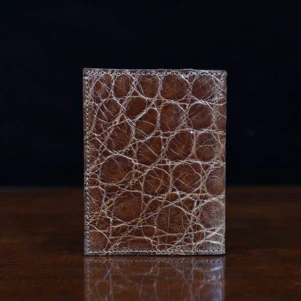 No. 2 Card Wallet – American Alligator – 002