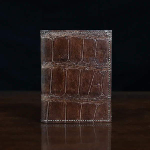 No. 2 Card Wallet – American Alligator – 002