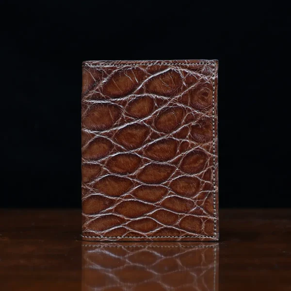 No. 2 Card Wallet – American Alligator – 002