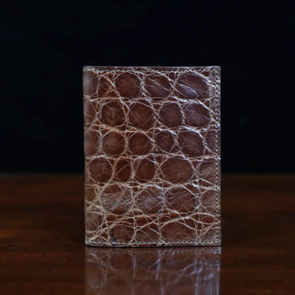 No. 2 Card Wallet – American Alligator – 002