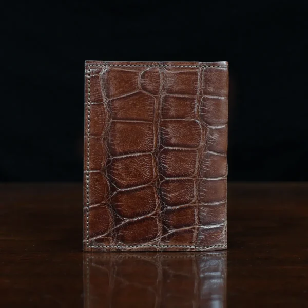 No. 2 Card Wallet – American Alligator – 003