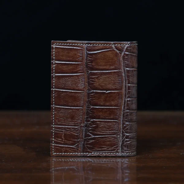 No. 2 Card Wallet – American Alligator – 003
