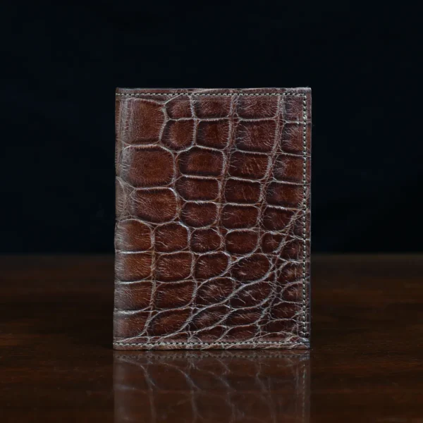 No. 2 Card Wallet – American Alligator – 003