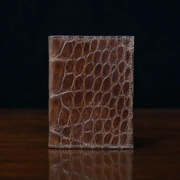 No. 2 Card Wallet – American Alligator – 003