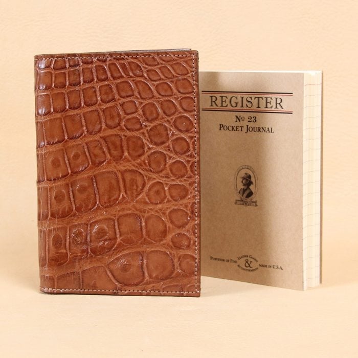 Alligator Pocket Journal No. 23 ID001 Best & USA Made Col. Littleton