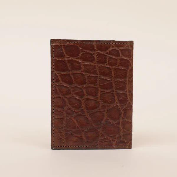 No. 2 Card Wallet – American Alligator – 002