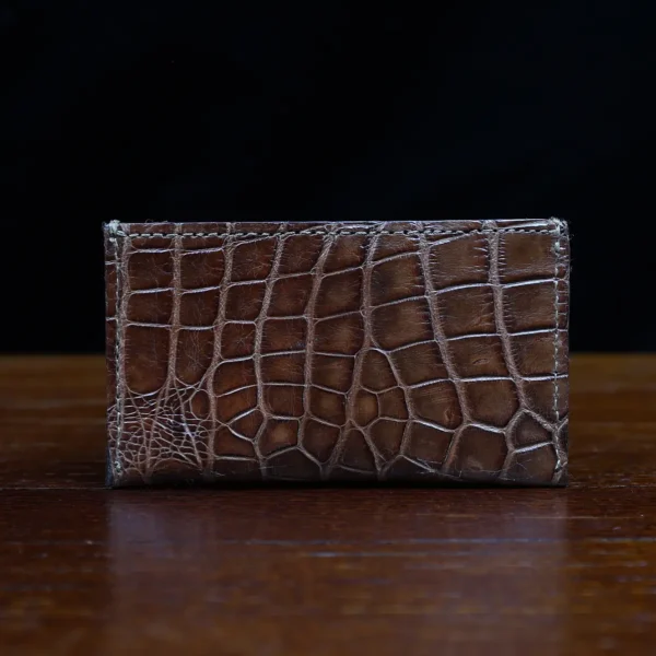 No. 3 Card Wallet – American Alligator – 002