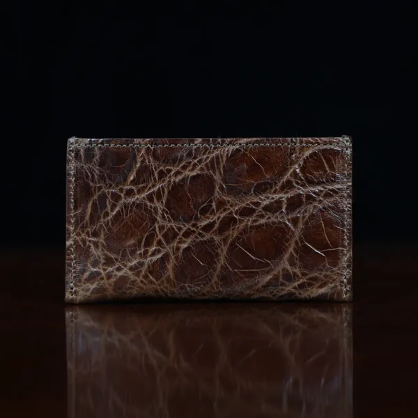 No. 3 Card Wallet – American Alligator – 002