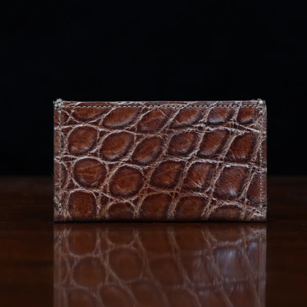 No. 3 Card Wallet – American Alligator – 003