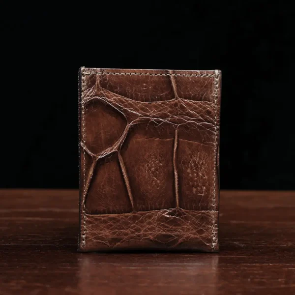 No. 4 Card Case – American Alligator – 002