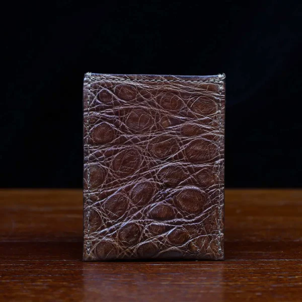 No. 4 Card Case – American Alligator – 002