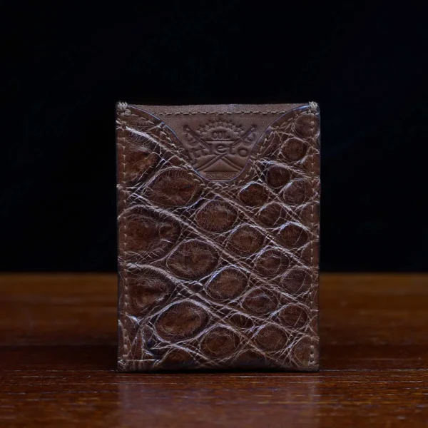 No. 4 Card Case – American Alligator – 002