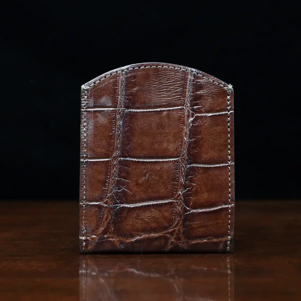 Front Pocket Wallet – American Alligator – 001