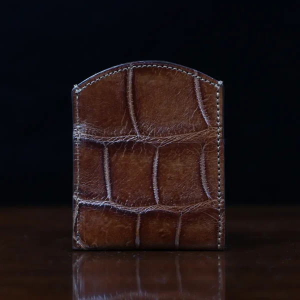 Front Pocket Wallet – American Alligator – 001