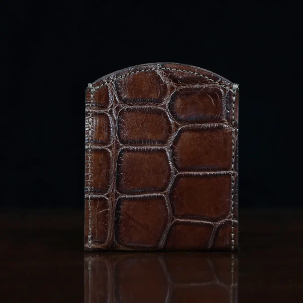 Front Pocket Wallet – American Alligator – 001